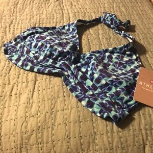 Athleta Tie Dye Tara Halter Bikini top